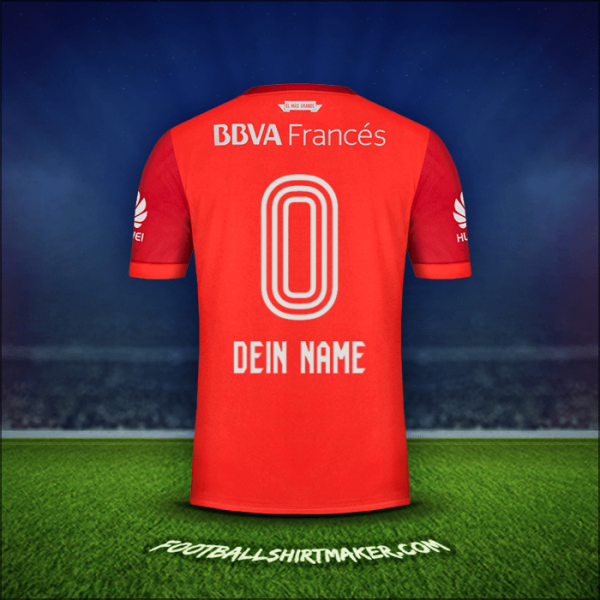 Trikot River Plate 2017/18 Auswärts -  dein name - 0