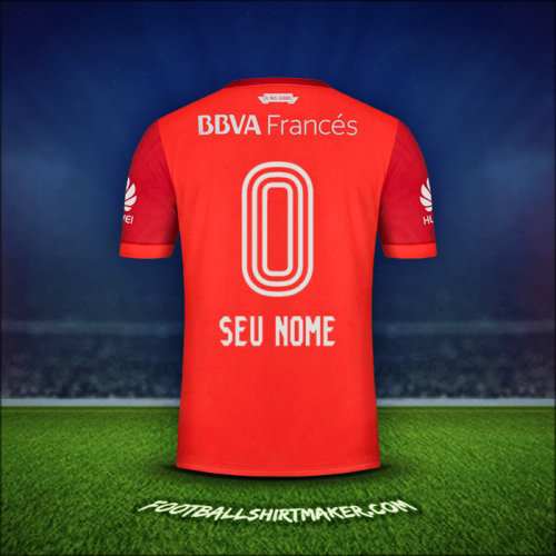 Camisa River Plate 2017/18 Alternativa -  seu nome - 0