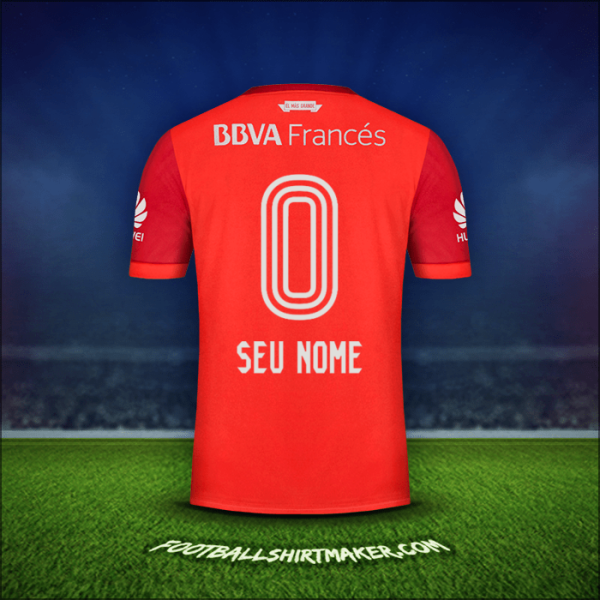 Camisa River Plate 2017/18 Alternativa -  seu nome - 0