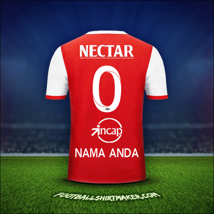 Jersey Independiente Santa Fe 2017 -  nama anda - 0