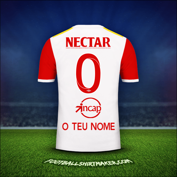 Camisola Independiente Santa Fe 2017 Alternativa -  o teu nome - 0