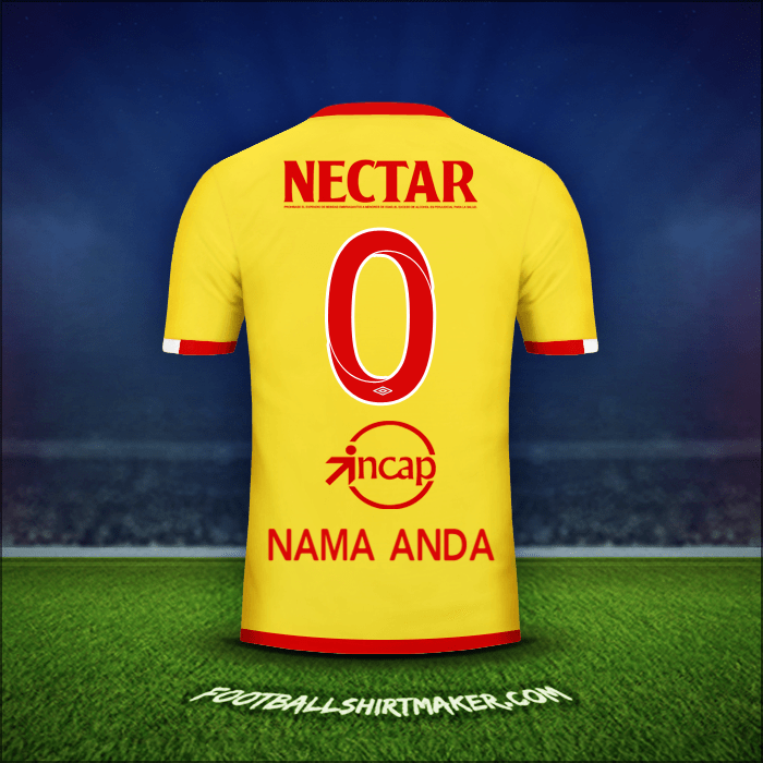 Jersey Independiente Santa Fe 2017 Ketiga -  nama anda - 0