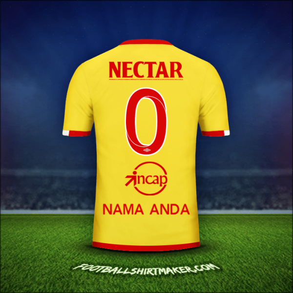 Jersey Independiente Santa Fe 2017 Ketiga -  nama anda - 0