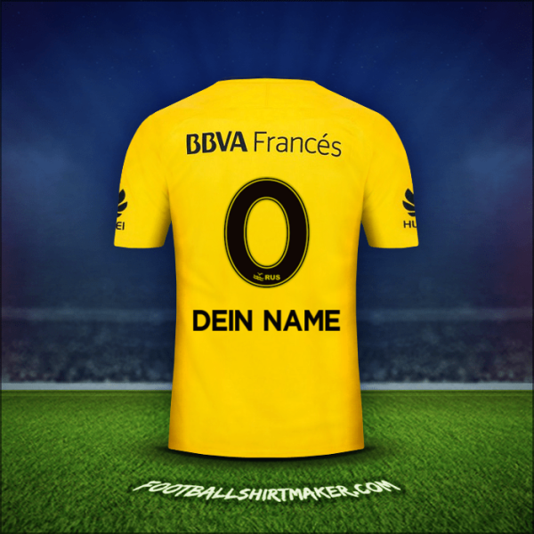 Trikot Boca Juniors 2017/18 Auswärts -  dein name - 0