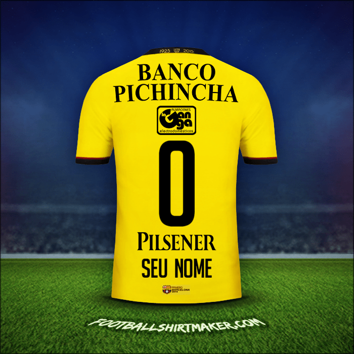 Camisa Barcelona SC 2015 -  seu nome - 0