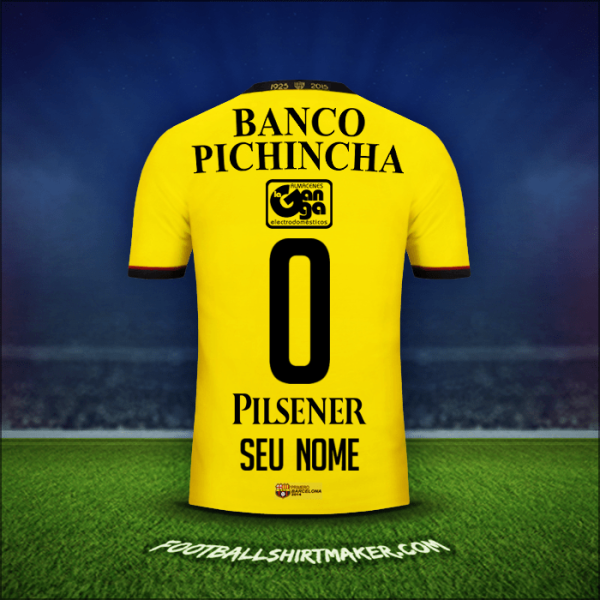 Camisa Barcelona SC 2015 -  seu nome - 0