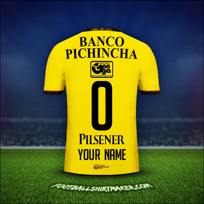 Shirt Barcelona SC 2015 -  your name - 0
