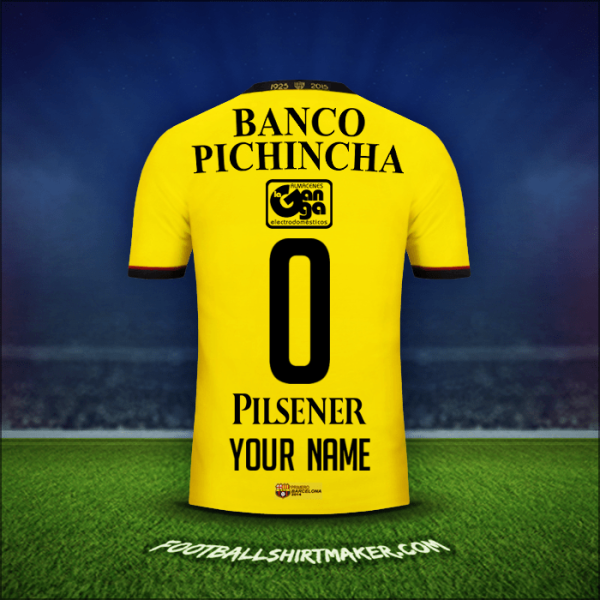 Jersey Barcelona SC 2015 -  your name - 0