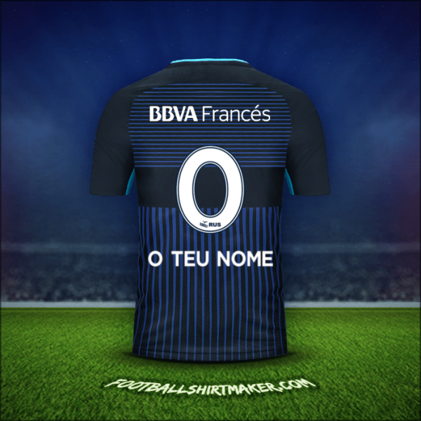 Camisola Boca Juniors 2017/18 Terceira -  o teu nome - 0