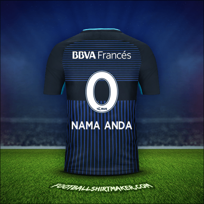 Jersey Boca Juniors 2017/18 Ketiga -  nama anda - 0