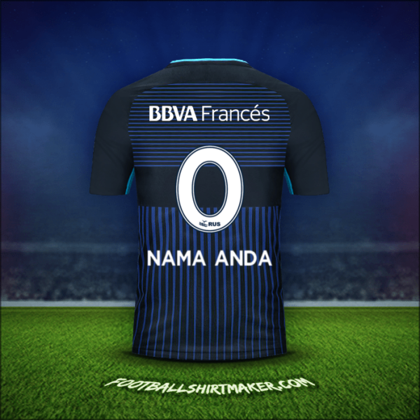Jersey Boca Juniors 2017/18 Ketiga -  nama anda - 0