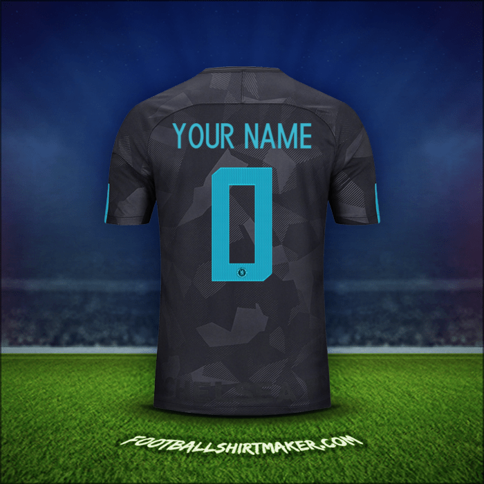 Shirt Chelsea Cup 2017/18 Third -  your name - 0