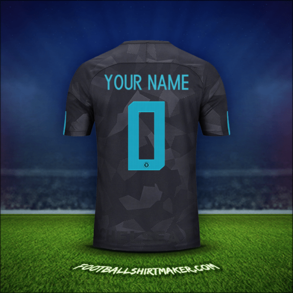 Shirt Chelsea Cup 2017/18 Third -  your name - 0