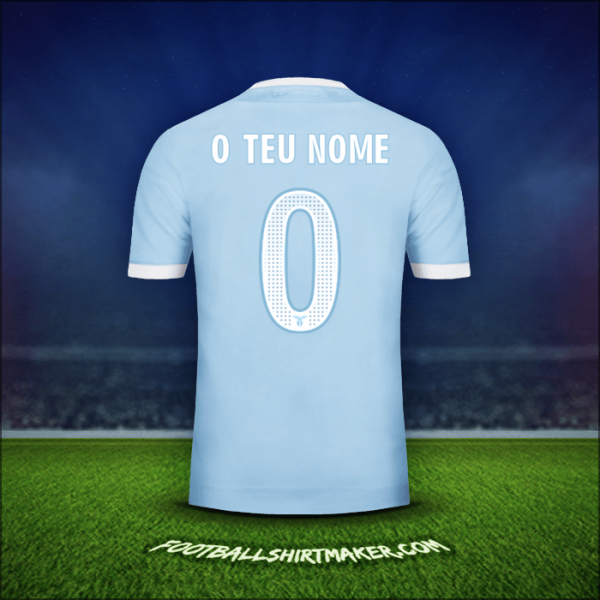 Camisola SS Lazio 2017/18 -  o teu nome - 0