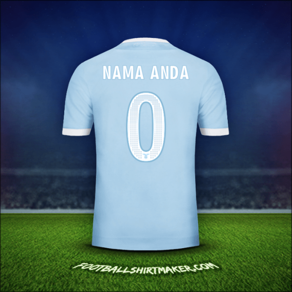 Jersey SS Lazio 2017/18 -  nama anda - 0