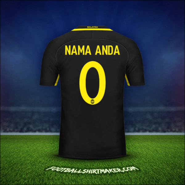 Jersey Malaysia 2016/17 -  nama anda - 0