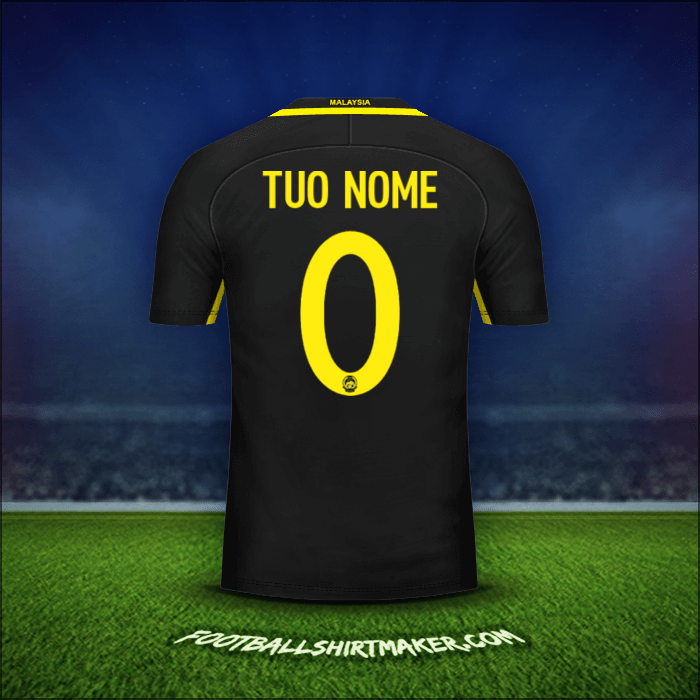 Maglia Malesia 2016/17 -  tuo nome - 0