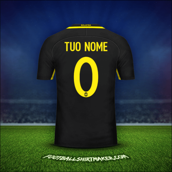 Maglia Malesia 2016/17 -  tuo nome - 0