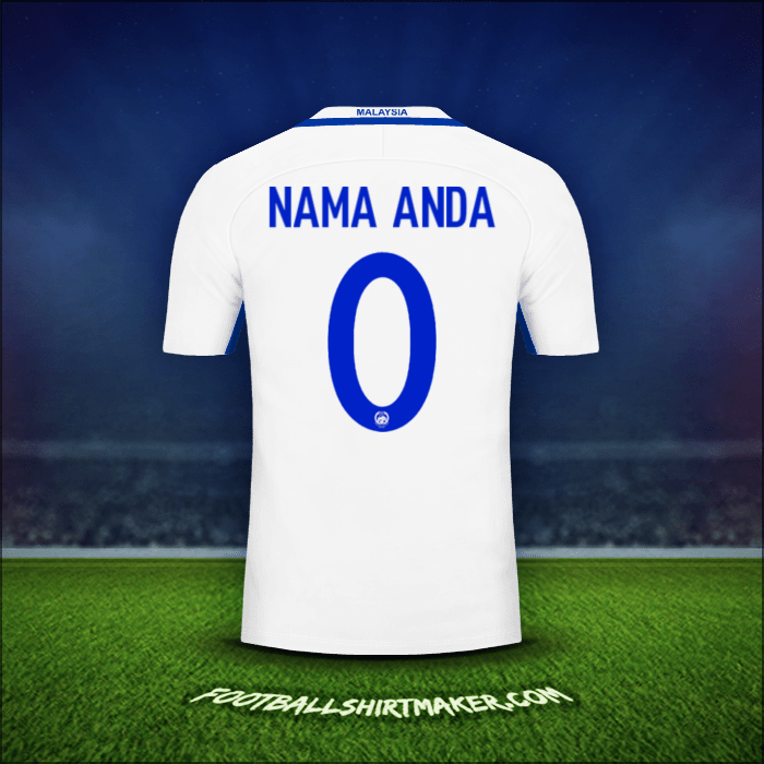 Jersey Malaysia 2016/17 Alternatif -  nama anda - 0