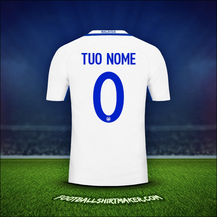 Maglia Malesia 2016/17 Seconda -  tuo nome - 0