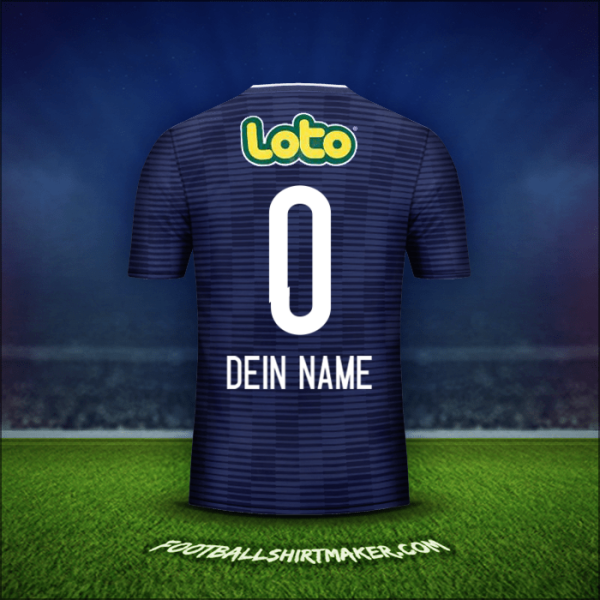 Trikot Universidad de Chile 2017/18 -  dein name - 0