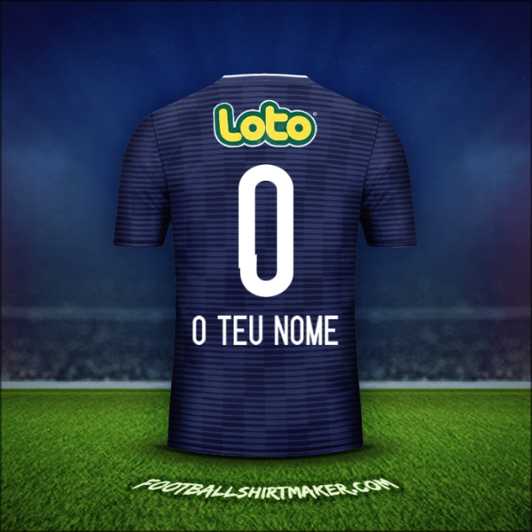 Camisola Universidad de Chile 2017/18 -  o teu nome - 0