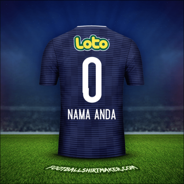 Jersey Universidad de Chile 2017/18 -  nama anda - 0