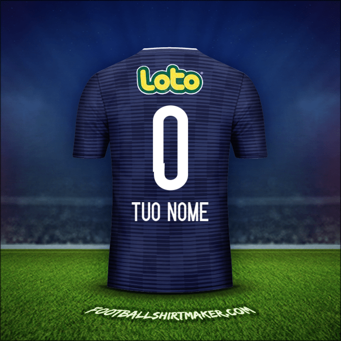 Maglia Universidad de Chile 2017/18 -  tuo nome - 0
