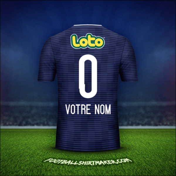 Maillot Universidad de Chile 2017/18 -  votre nom - 0