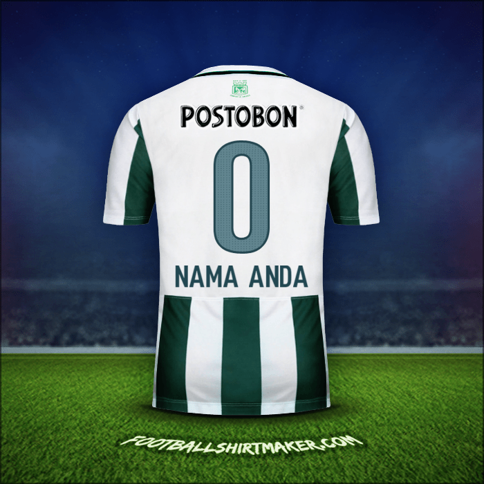 Jersey Atletico Nacional 2015 -  nama anda - 0