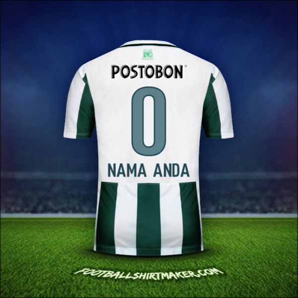Jersey Atletico Nacional 2015 -  nama anda - 0