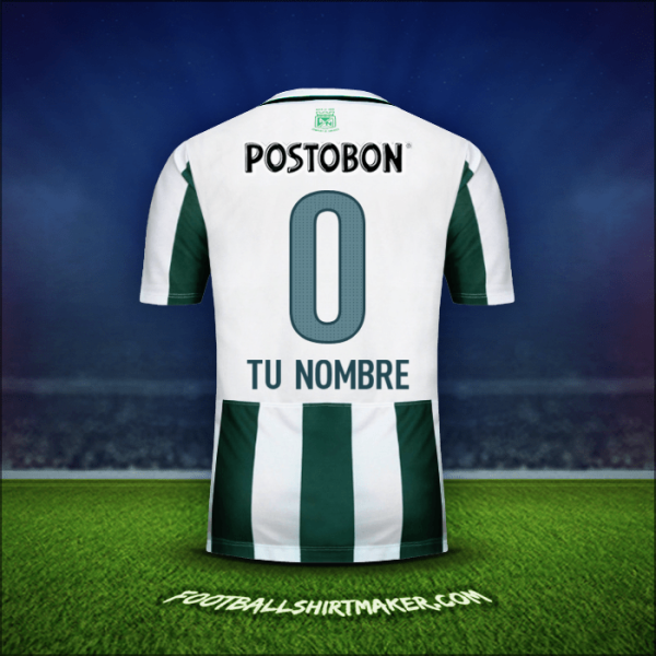 Camiseta Atletico Nacional 2015 -  tu nombre - 0