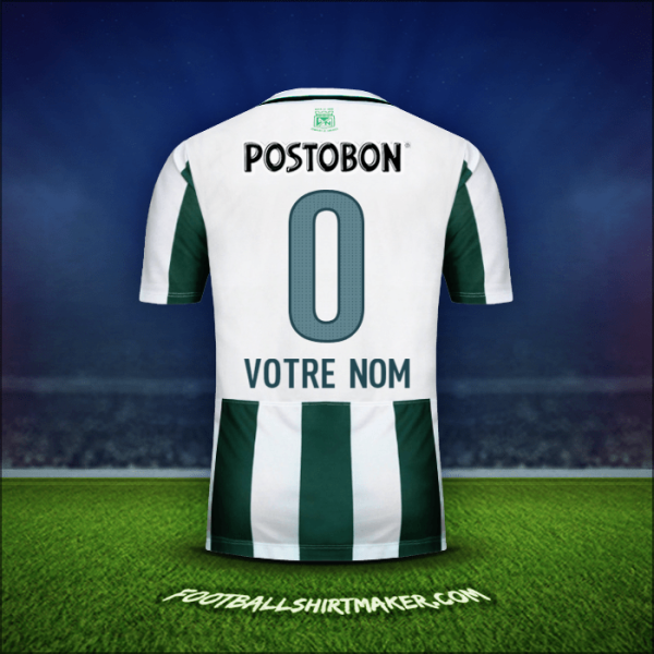 Maillot Atletico Nacional 2015 -  votre nom - 0