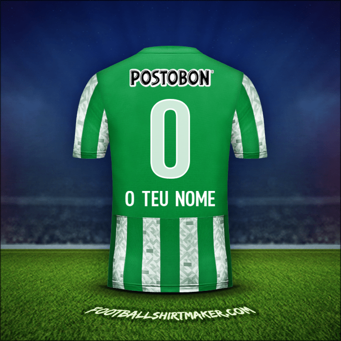 Camisola Atletico Nacional 2014 -  o teu nome - 0