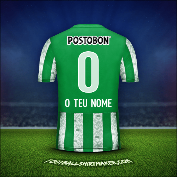 Camisola Atletico Nacional 2014 -  o teu nome - 0