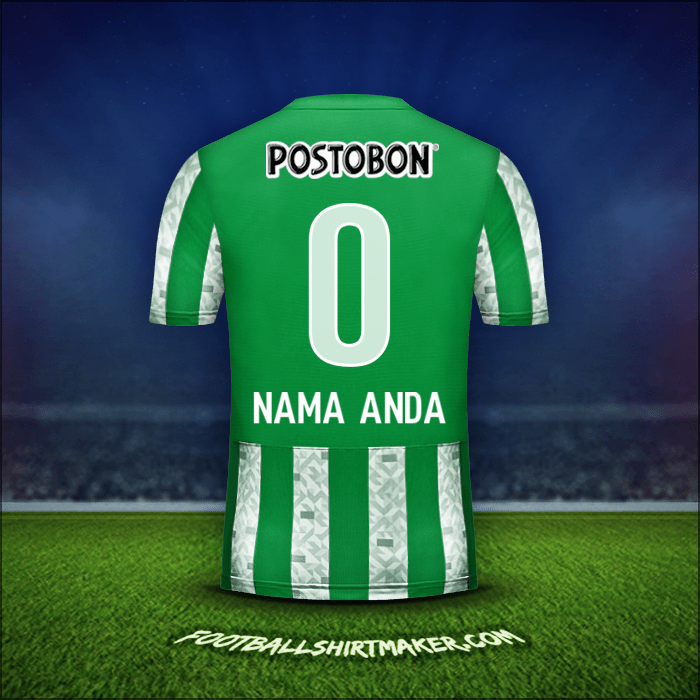 Jersey Atletico Nacional 2014 -  nama anda - 0