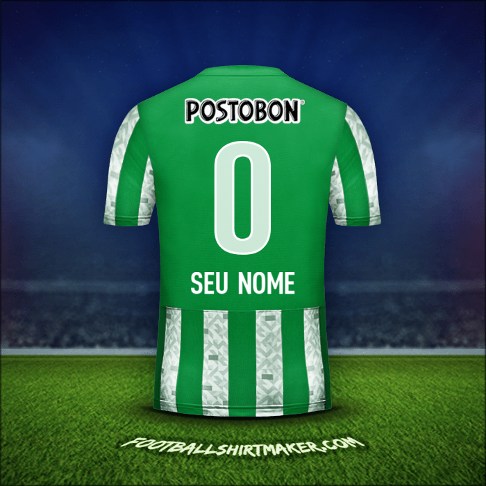 Camisa Atletico Nacional 2014 -  seu nome - 0