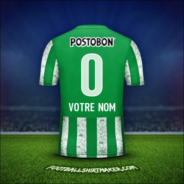 Maillot Atletico Nacional 2014 -  votre nom - 0