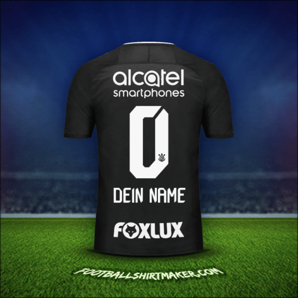 Trikot Corinthians 2017/18 Auswärts -  dein name - 0