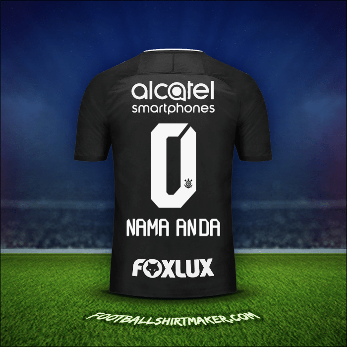 Jersey Corinthians 2017/18 Alternatif -  nama anda - 0