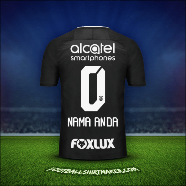 Jersey Corinthians 2017/18 Alternatif -  nama anda - 0