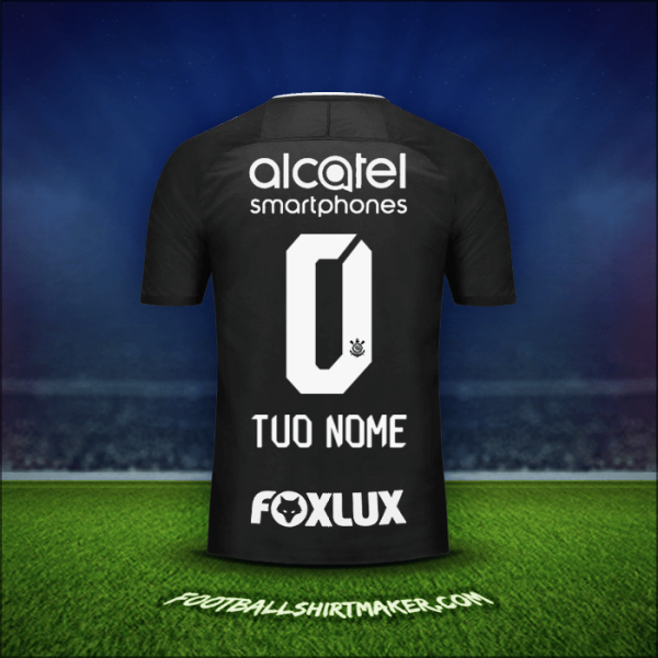 Maglia Corinthians 2017/18 Seconda -  tuo nome - 0