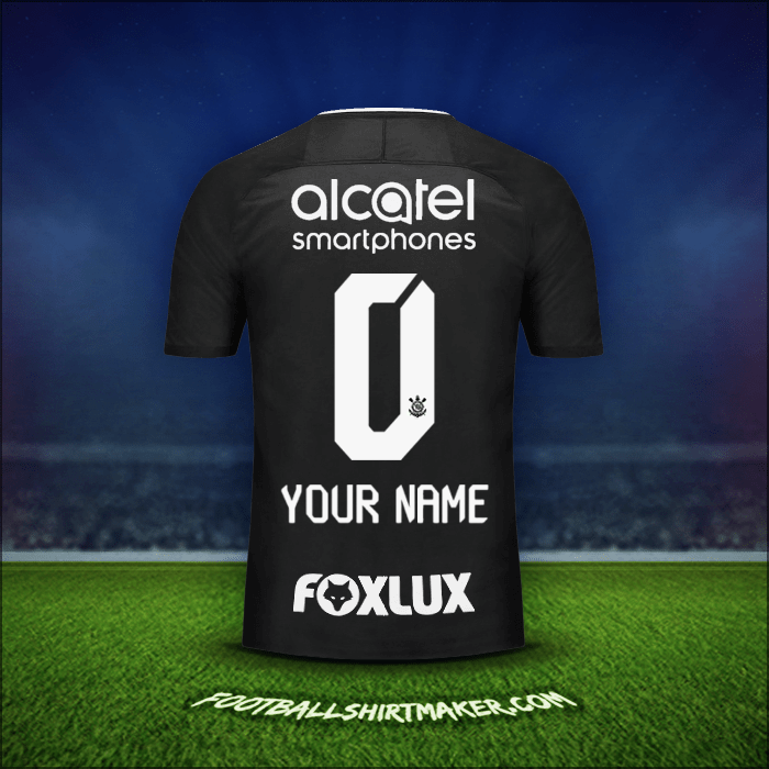 Shirt Corinthians 2017/18 Away -  your name - 0