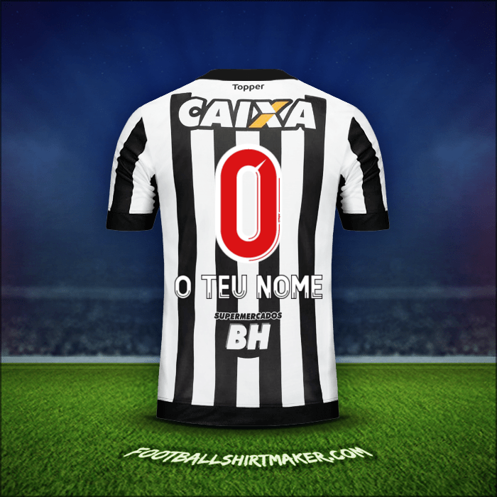 Camisola Atletico Mineiro 2017 -  o teu nome - 0