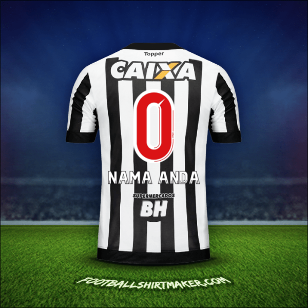 Jersey Atletico Mineiro 2017 -  nama anda - 0