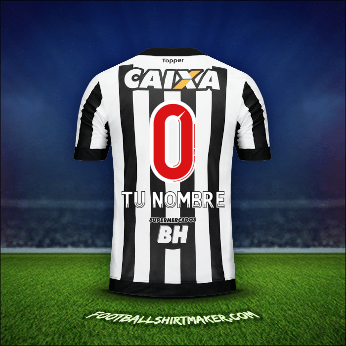 Camiseta Atletico Mineiro 2017 -  tu nombre - 0
