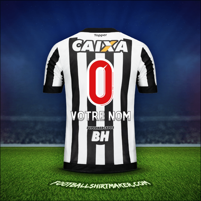 Maillot Atletico Mineiro 2017 -  votre nom - 0