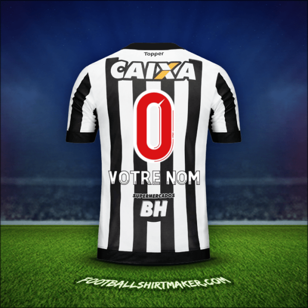Maillot Atletico Mineiro 2017 -  votre nom - 0