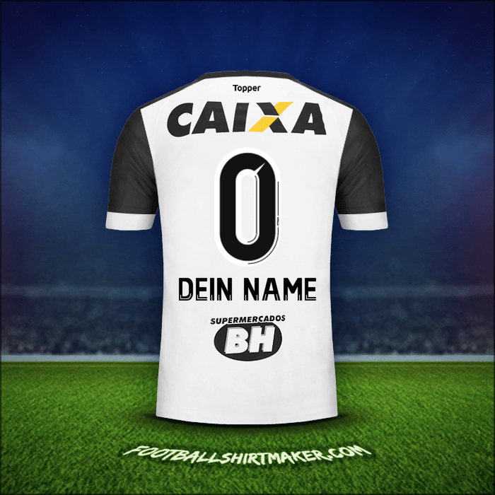 Trikot Atletico Mineiro 2017 Auswärts -  dein name - 0