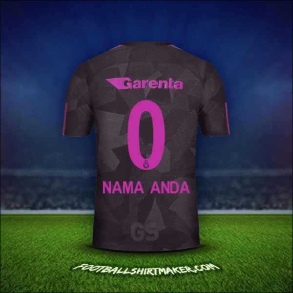 Jersey Galatasaray SK 2017/18 Ketiga -  nama anda - 0